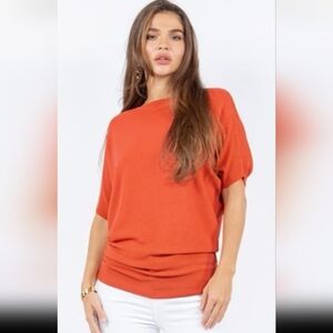 Women's Orange Top